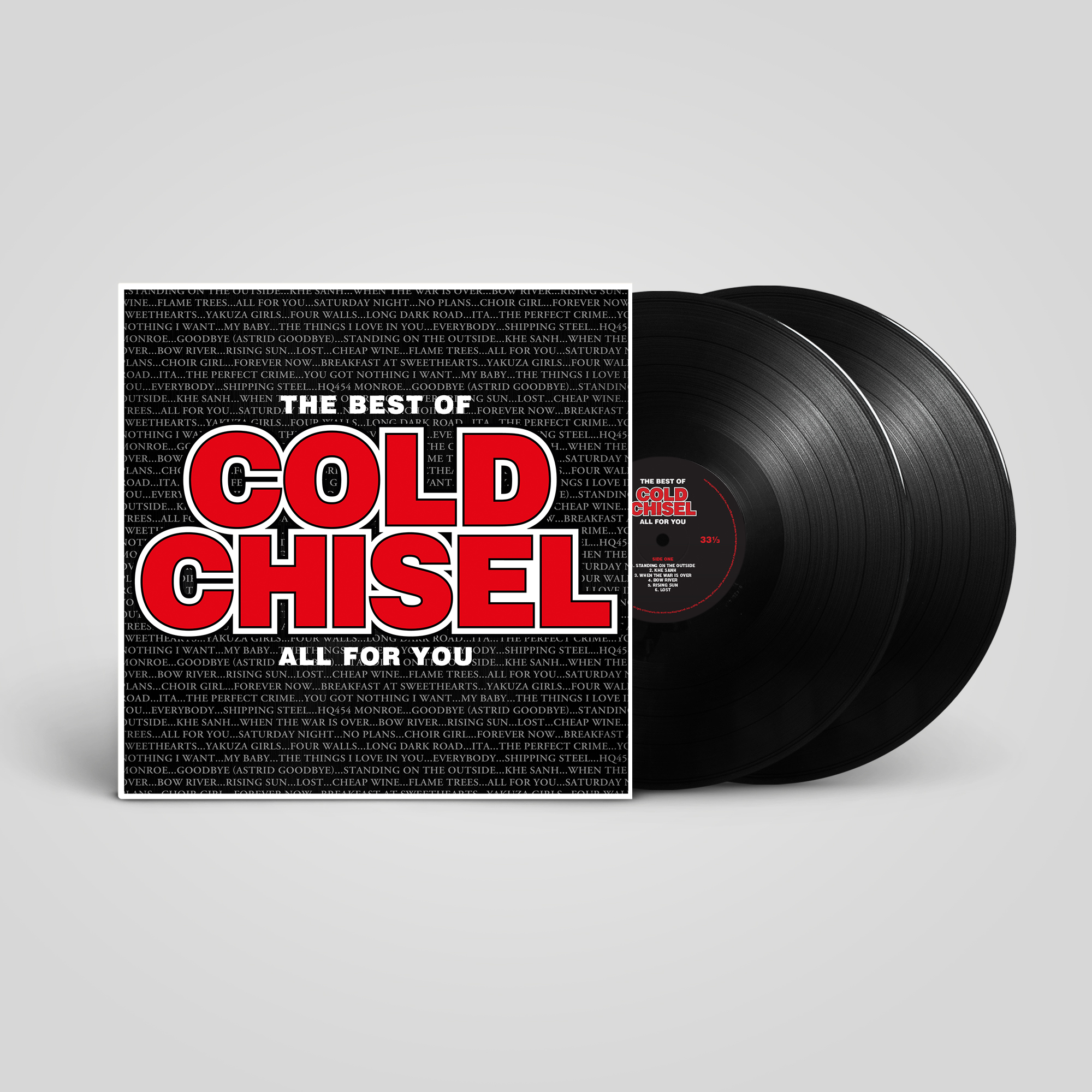 New, Expanded COLD CHISEL Best Of. On VINYL for first time!