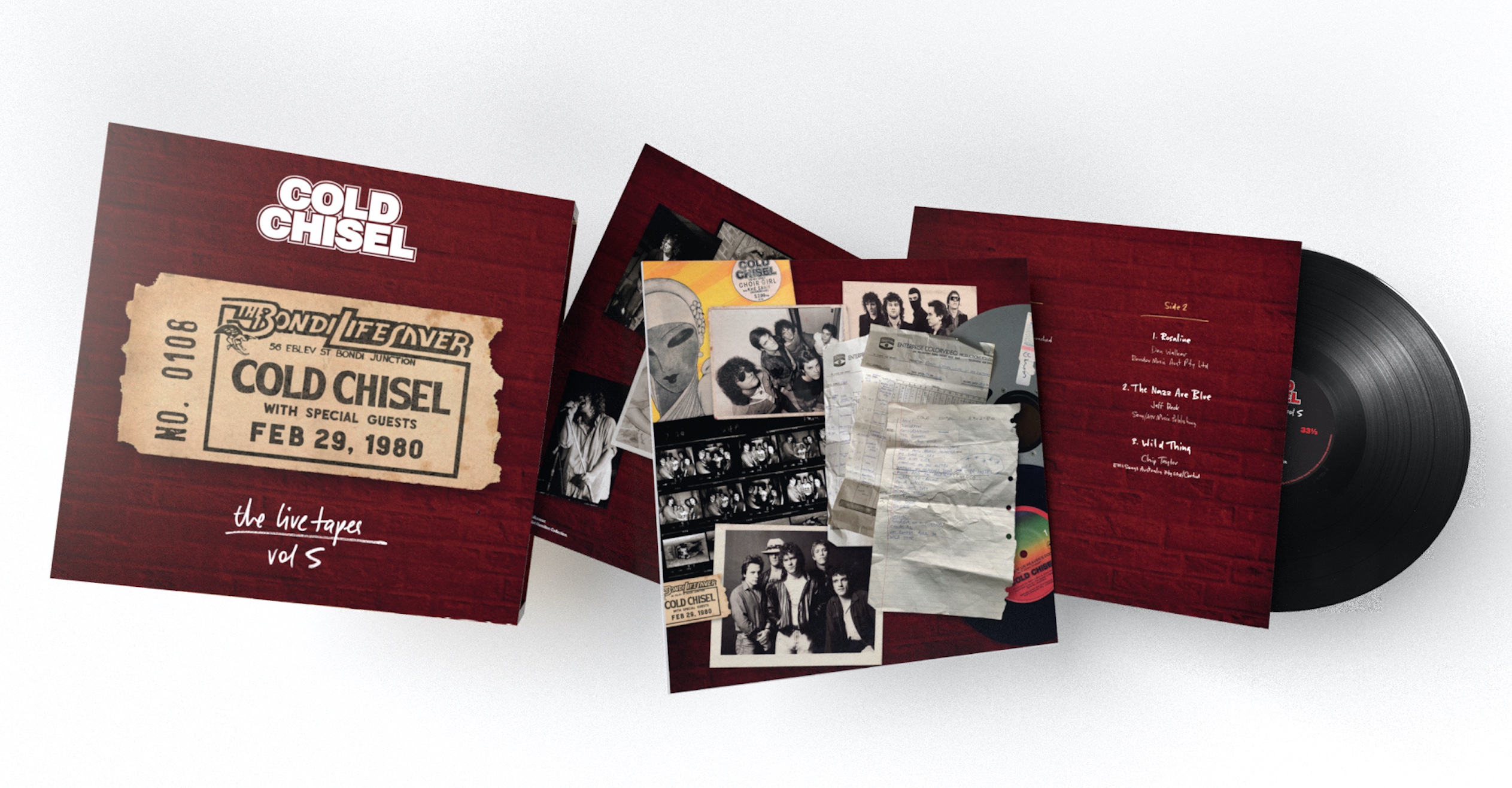 COLD CHISEL Announce the next instalment in their archival ‘Live Tapes’ series