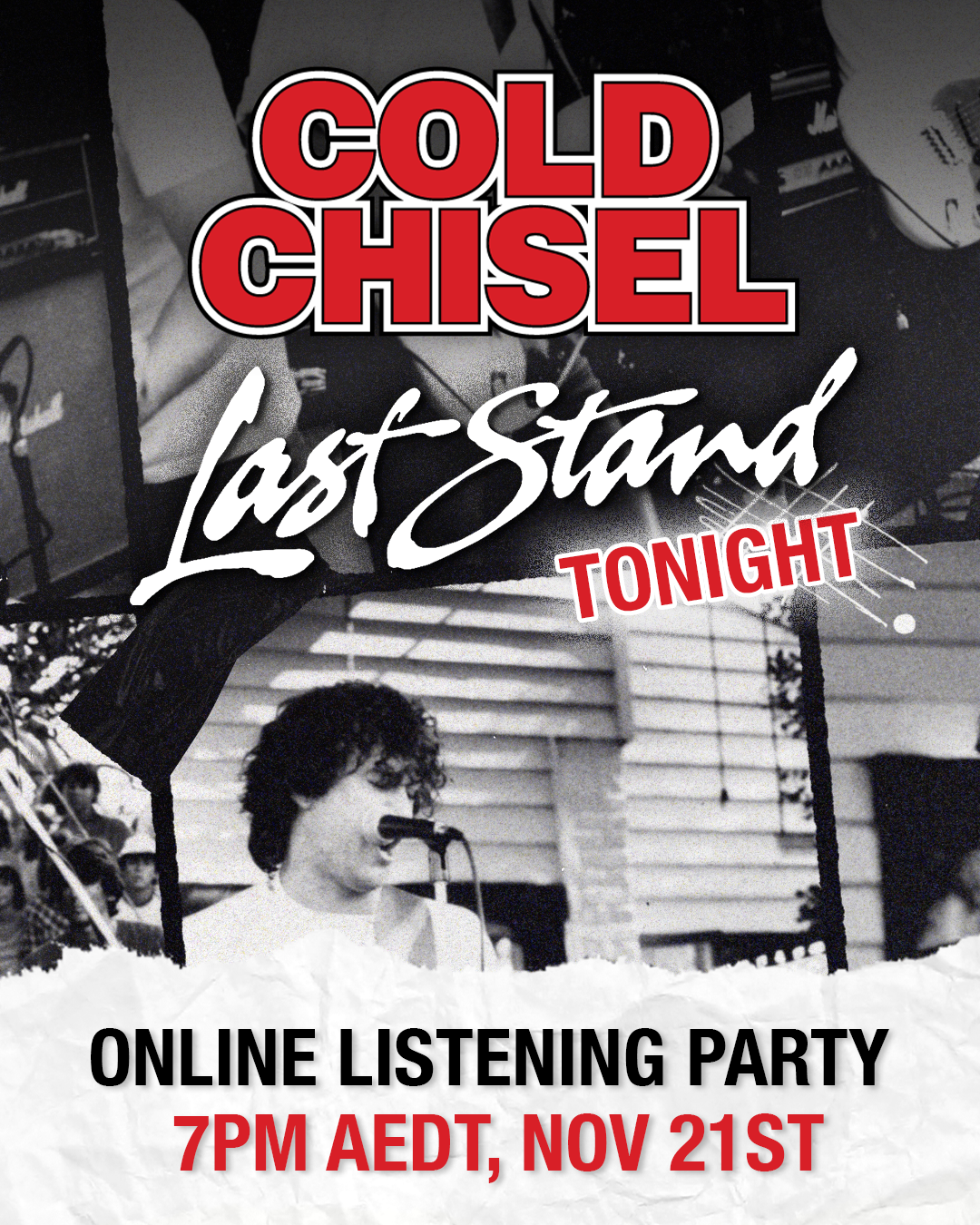 COLD CHISEL – ‘LAST STAND’ LISTENING PARTY